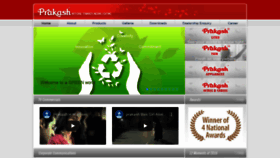 What Prakash-group.com website looked like in 2020 (4 years ago)