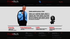What Priderich.com website looked like in 2020 (4 years ago)