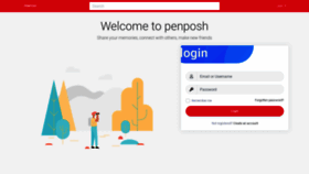What Penposh.com website looked like in 2020 (4 years ago)