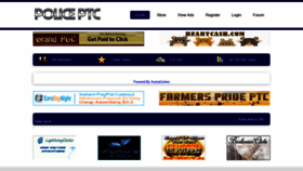 What Policeptc.info website looked like in 2020 (4 years ago)