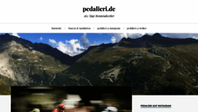 What Pedalieri.de website looked like in 2020 (4 years ago)