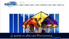 What Pluriservice.it website looked like in 2020 (4 years ago)
