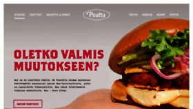 What Pouttu.fi website looked like in 2020 (4 years ago)