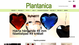 What Plantanica.se website looked like in 2020 (4 years ago)