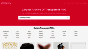 What Pngkey.com website looked like in 2020 (4 years ago)