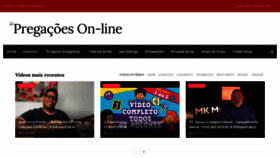 What Pregacoesonline.com.br website looked like in 2020 (4 years ago)