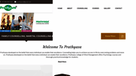 What Prathyasa.in website looked like in 2020 (4 years ago)