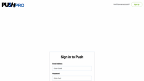 What Pushpro.in website looked like in 2020 (4 years ago)
