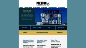 What Prestoniowa.org website looked like in 2020 (4 years ago)