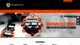 What Prodetechgroup.com.br website looked like in 2020 (4 years ago)