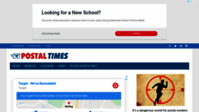 What Postaltimes.com website looked like in 2020 (4 years ago)