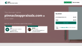 What Pinnacleappraisals.com website looked like in 2020 (4 years ago)