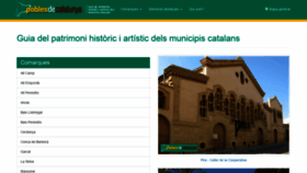 What Poblesdecatalunya.cat website looked like in 2020 (4 years ago)