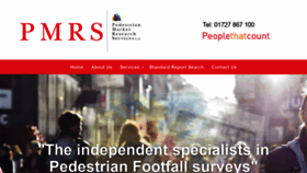 What Pmrs.co.uk website looked like in 2020 (5 years ago)