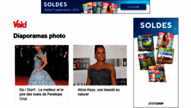 What Photo.voici.fr website looked like in 2020 (4 years ago)