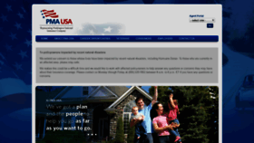 What Pmausainc.com website looked like in 2020 (4 years ago)