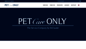 What Pet-care-only.com website looked like in 2020 (4 years ago)
