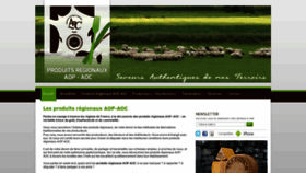 What Produits-regionaux-aop-aoc.fr website looked like in 2020 (4 years ago)