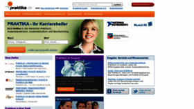 What Praktika.de website looked like in 2020 (4 years ago)