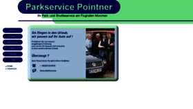 What Parkservice-pointner.de website looked like in 2020 (4 years ago)