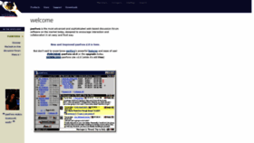 What Panfora.com website looked like in 2020 (5 years ago)