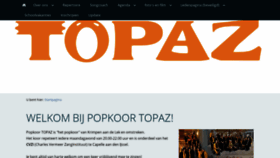 What Popkoortopaz.nl website looked like in 2020 (4 years ago)
