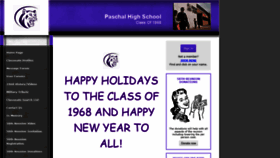 What Paschal68.net website looked like in 2020 (4 years ago)