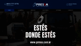 What Pressa.com.ar website looked like in 2020 (4 years ago)