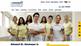 What Praxis-dr-neumayer.de website looked like in 2020 (4 years ago)