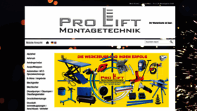 What Pro-lift-montagetechnik.com website looked like in 2020 (4 years ago)