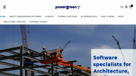 What Powergreensoftware.com website looked like in 2020 (4 years ago)