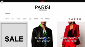 What Parisitaormina.com website looked like in 2020 (4 years ago)
