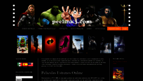 What Peelink3.pro website looked like in 2020 (4 years ago)