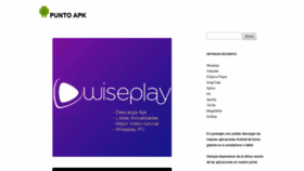 What Puntoapk.com website looked like in 2020 (4 years ago)