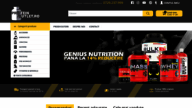 What Proteinoutlet.ro website looked like in 2020 (4 years ago)