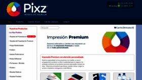 What Pixz.com.mx website looked like in 2020 (4 years ago)