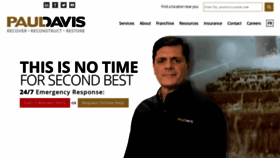 What Pauldavis.ca website looked like in 2020 (4 years ago)