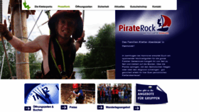 What Piraterock.de website looked like in 2020 (4 years ago)