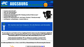 What Pcspezialist-augsburg.de website looked like in 2020 (4 years ago)