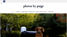 What Photosbypaige.com website looked like in 2020 (4 years ago)