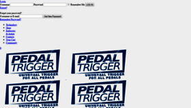 What Pedaltrigger.com website looked like in 2020 (4 years ago)