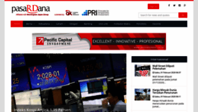 What Pasardana.id website looked like in 2020 (5 years ago)