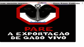 What Proanima.org.br website looked like in 2020 (4 years ago)