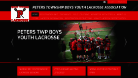 What Ptboyslax.com website looked like in 2020 (4 years ago)