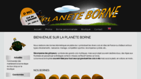 What Planete-borne.com website looked like in 2020 (4 years ago)