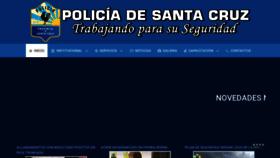 What Policiadesantacruz.gob.ar website looked like in 2020 (4 years ago)