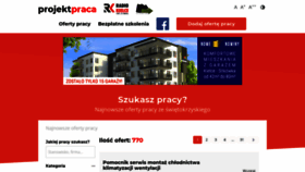 What Projektpraca.eu website looked like in 2020 (4 years ago)