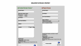 What Privacyprotect.org website looked like in 2020 (4 years ago)