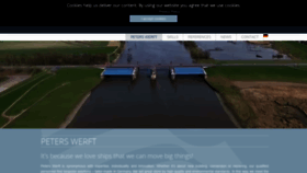 What Peters-werft.de website looked like in 2020 (4 years ago)
