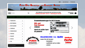 What Pobes.de website looked like in 2020 (4 years ago)